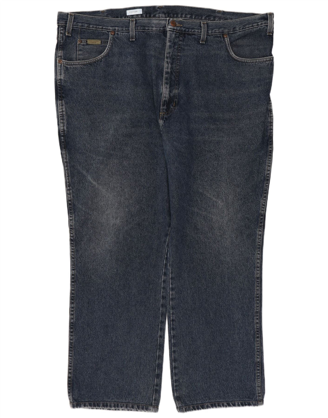 Męskie jeansy Wrangler Texas Straight W44 L28 Granatowe, bawełniane