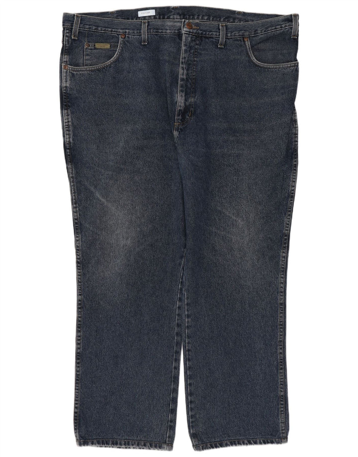 Męskie jeansy Wrangler Texas Straight W44 L28 Granatowe, bawełniane