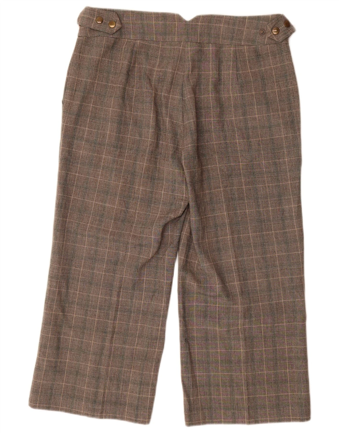 Spodnie damskie Capri Marks & Spencer UK 12 Medium W30 L23 Szara krata