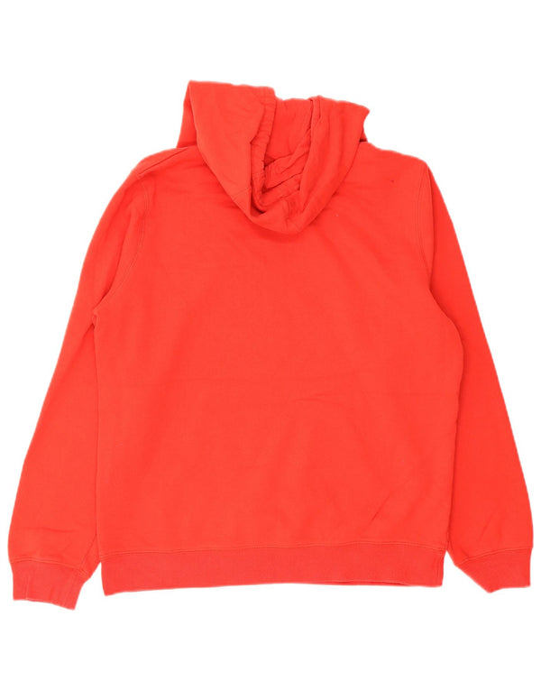 Damski sweter z kapturem Champion Graphic UK 18 XL, czerwony, bawełniany
