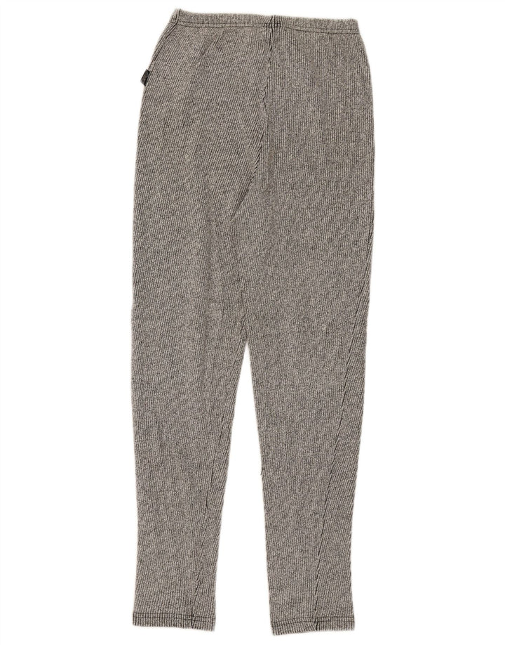 Legginsy damskie Asics UK 14, duże, szare prążki
