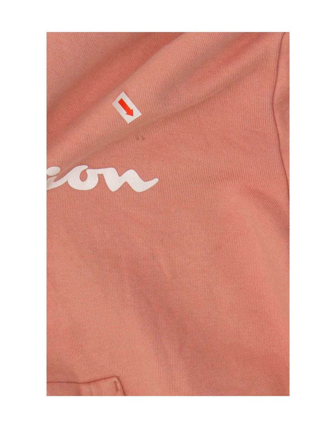 Damska bluza z kapturem Champion Graphic UK 10 Small Orange