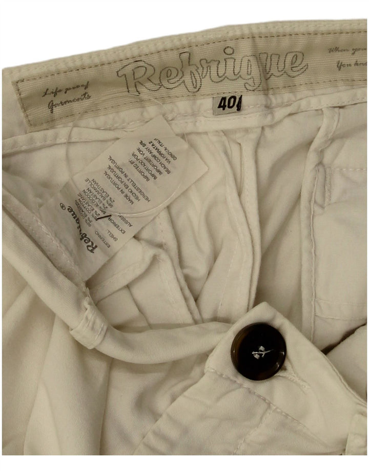 Damskie spodenki Chino Refrigue EU 40 Medium W30 Beżowa bawełna