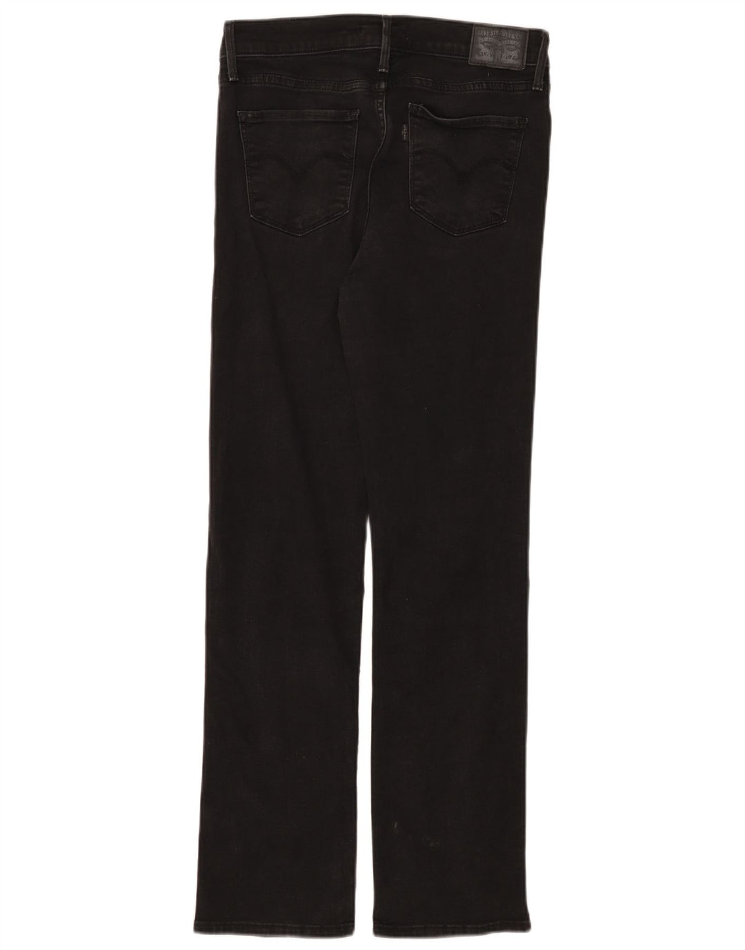 Damskie dżinsy Levi's 314 Shaping Straight W29 L30 Czarna bawełna