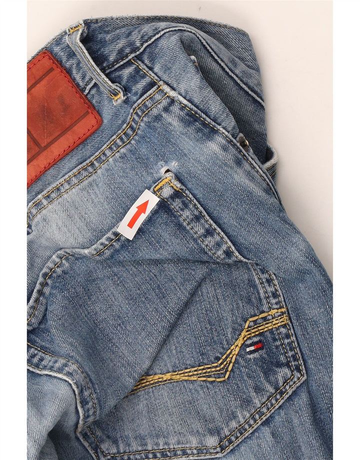 Męskie proste dżinsy Tommy Hilfiger W33 L32 niebieskie