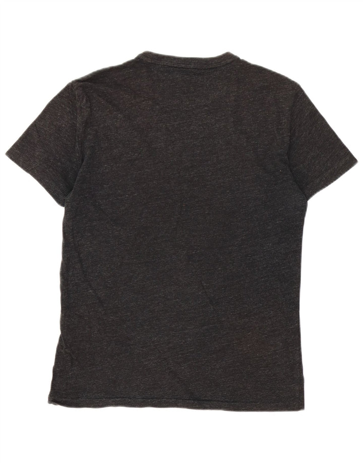 POLO RALPH LAUREN Męski T-shirt o dopasowanym kroju, mały, szary nakrapiany