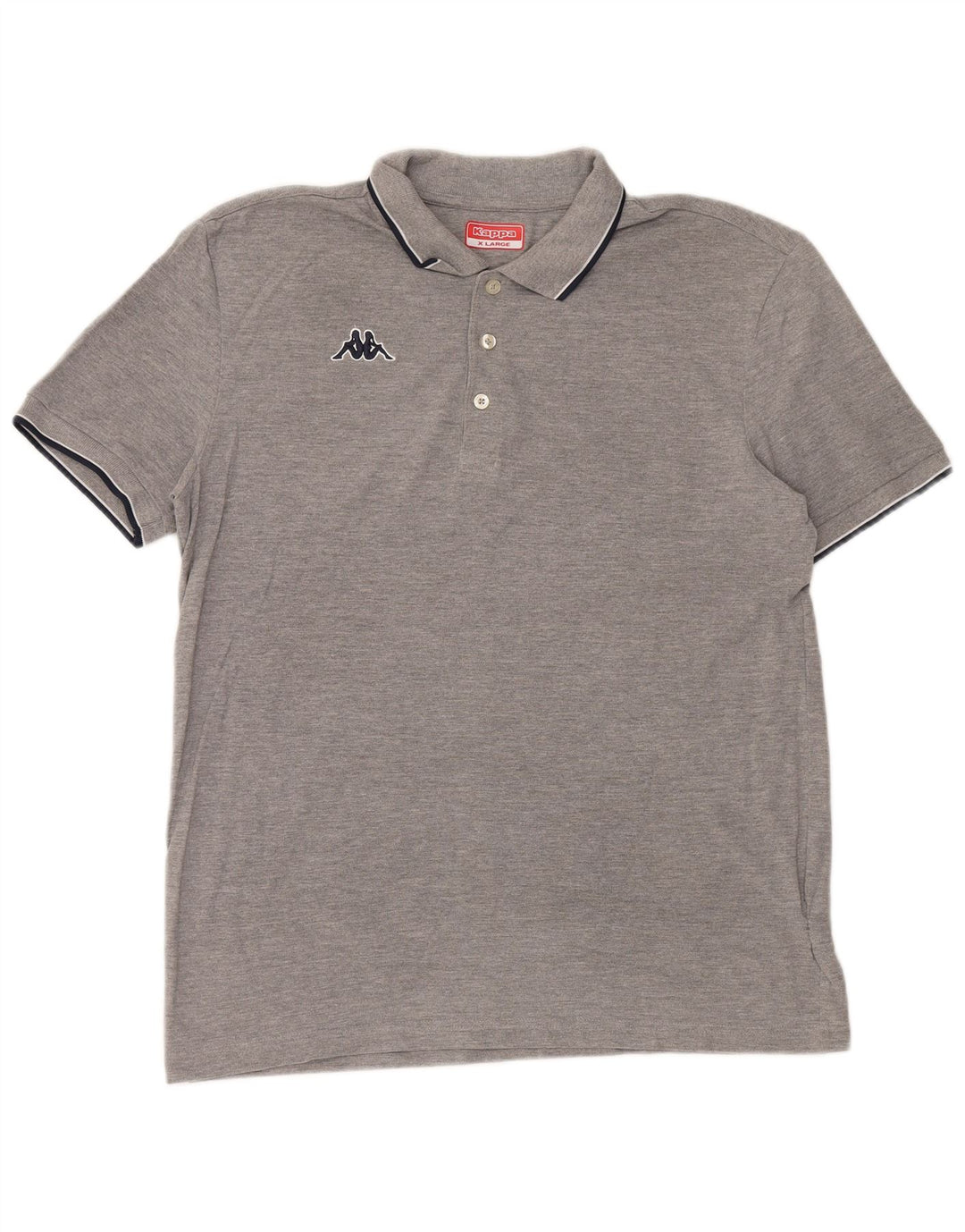 Męska koszulka polo Kappa XL, szara
