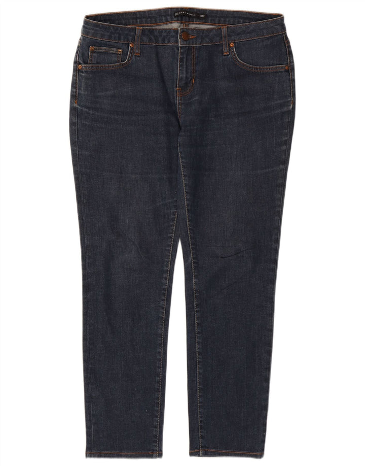 Dżinsy damskie Zara EU 46 2XL W36 L28 Granatowe