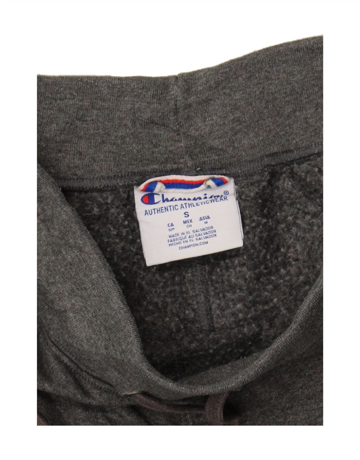 CHAMPION Womens Tracksuit Trousers Joggers UK 10 Small Grey Polyester Vintage Champion and Second-Hand Champion from Messina Hembry 