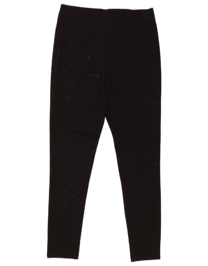 Legginsy damskie Zara UK 10 Small, czarna wiskoza