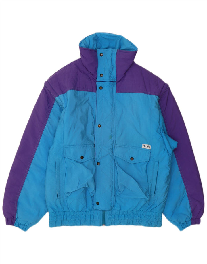 Męska ocieplana kurtka Peralp IT 48, poliester w kolorze średnioniebieskim