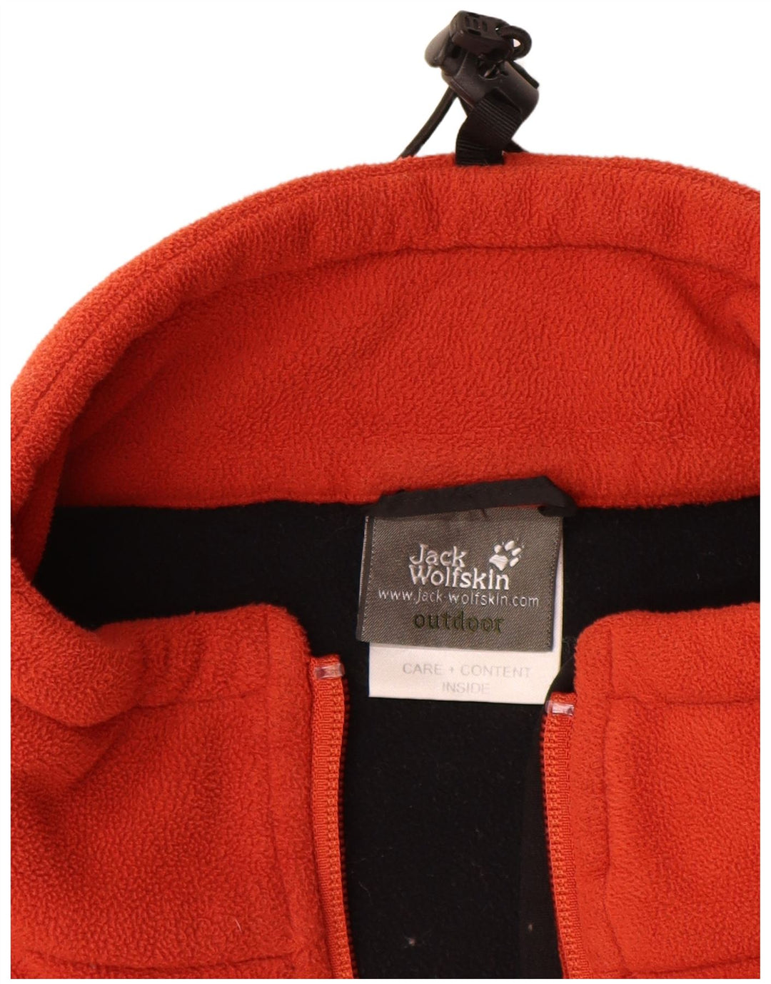 Męska kurtka polarowa JACK WOLFSKIN UK 44 XL, pomarańczowy poliester