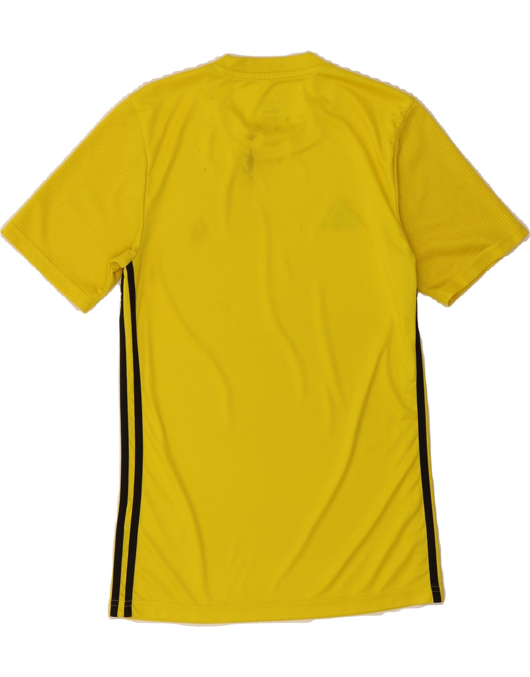 ADIDAS Mens Aeroready T-Shirt Top XS Yellow Polyester Vintage Adidas and Second-Hand Adidas from Messina Hembry 