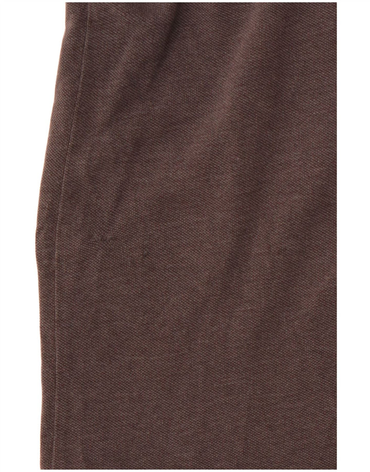 Męska koszulka polo NIKE, mała, szara, bawełniana