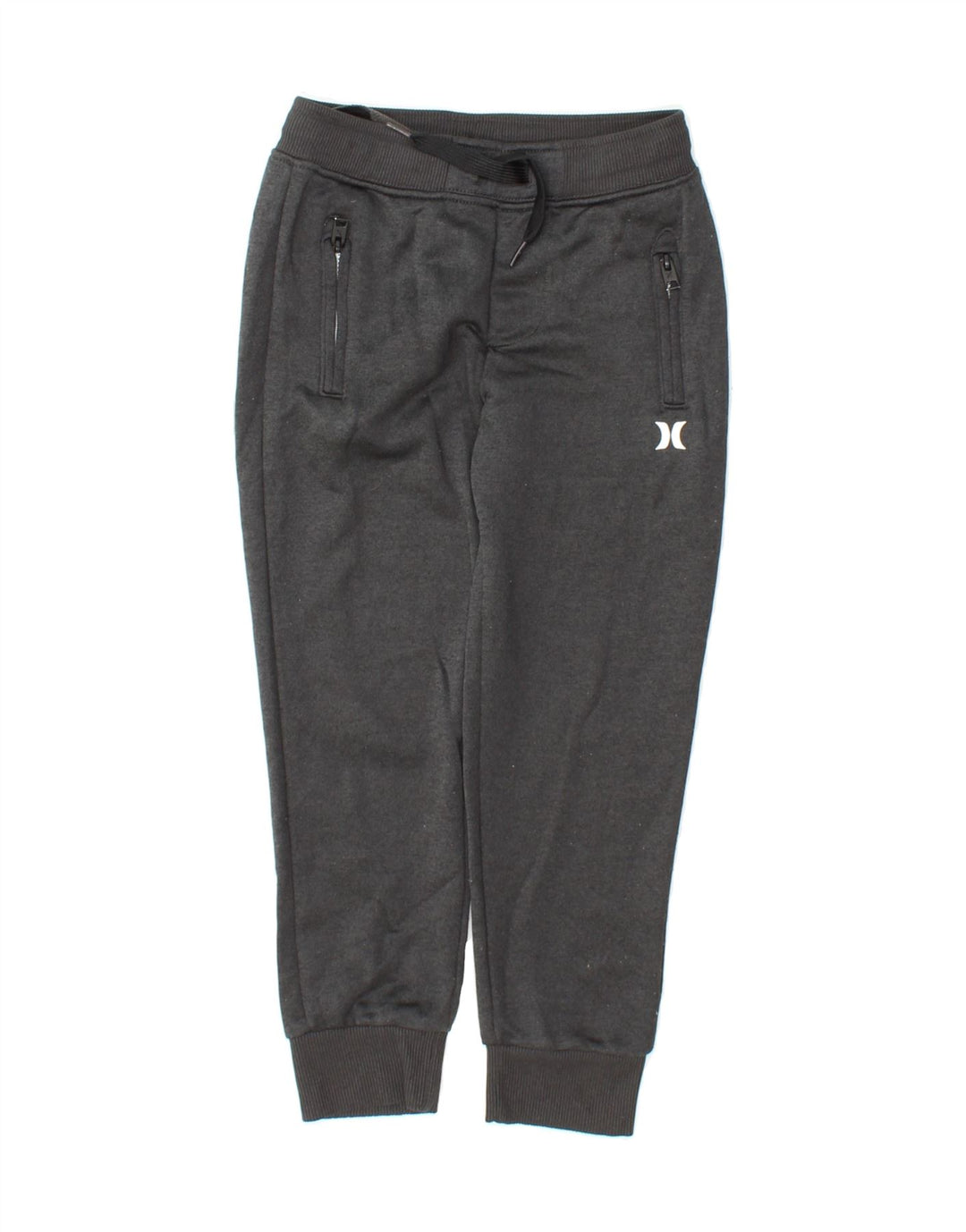 HURLEY Boys Tracksuit Trousers Joggers 5-6 Years  Grey Polyester Vintage Hurley and Second-Hand Hurley from Messina Hembry 