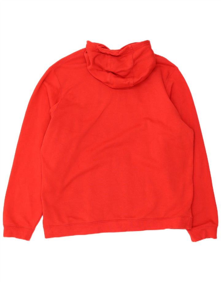 Męski sweter z kapturem Nike Graphic 2XL, czerwony, bawełniany