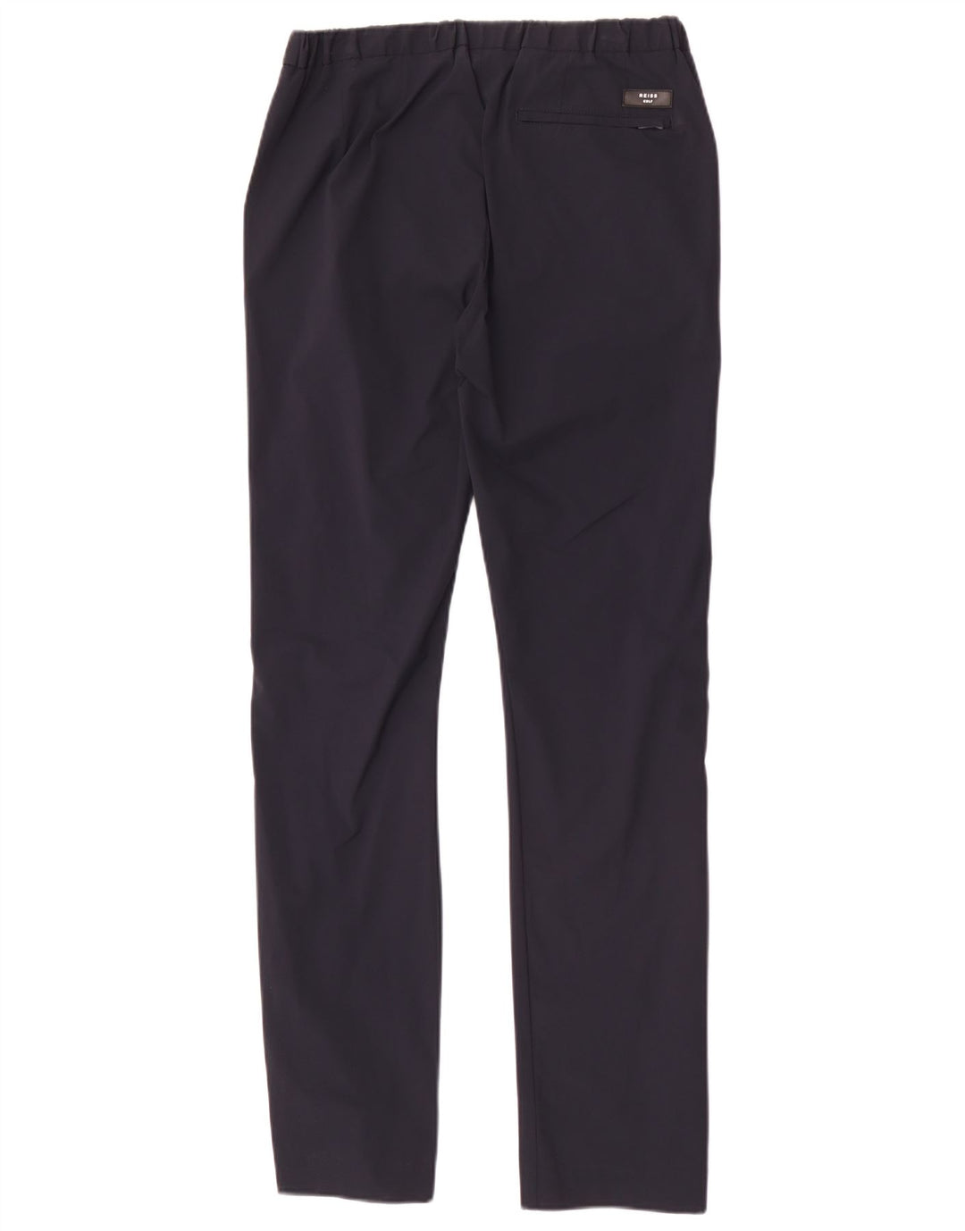 Męskie spodnie typu slim chino Reiss W30 L32 granatowy poliamid