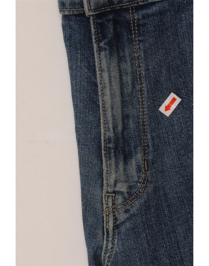 WRANGLER Mens Larston Slim Jeans W36 L30 Blue Cotton