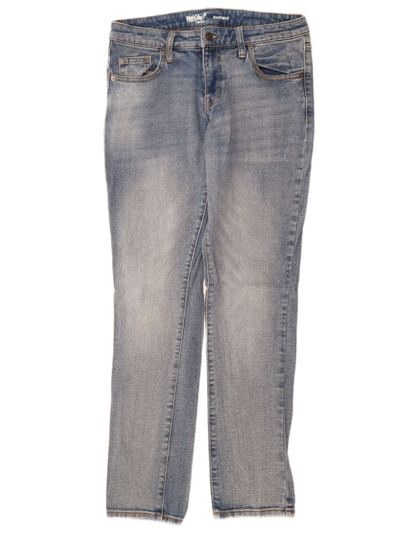Damskie jeansy Mossimo Boyfriend Tapered US 4 Small W27 L30 Niebieskie bawełniane