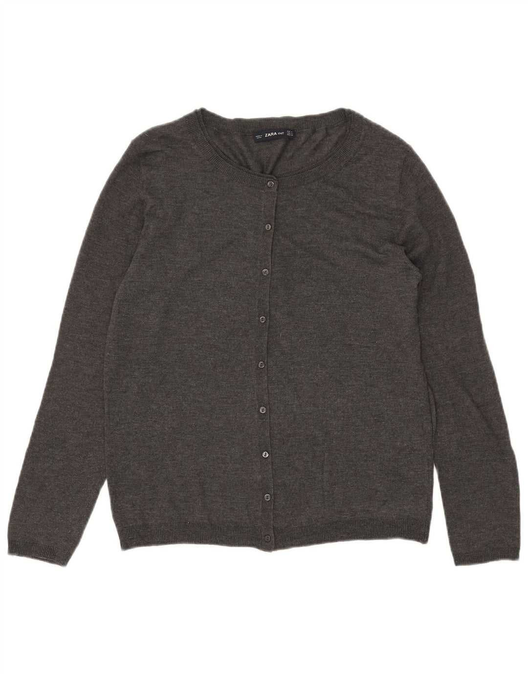 Sweter damski Zara UK 12, średni szary, modal