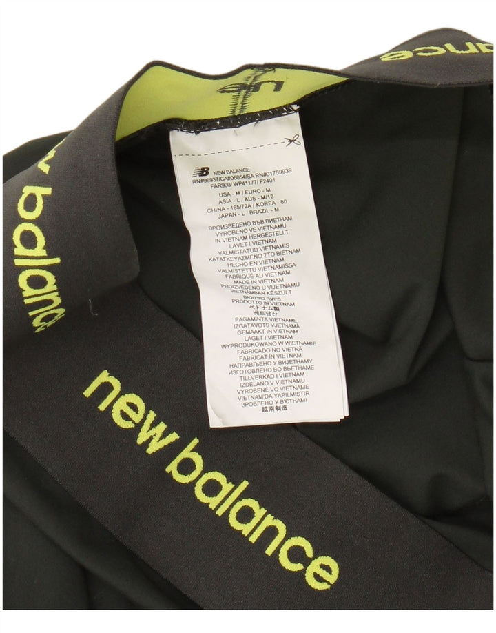 Damskie legginsy z grafiką NEW BALANCE UK 12, średni khaki, poliester