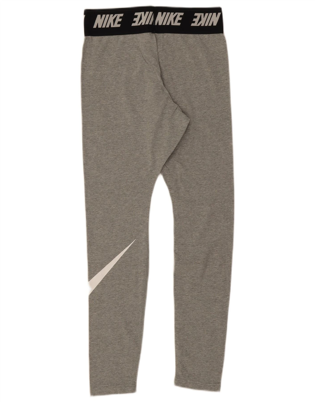 Damskie legginsy Nike Graphic UK 10, bawełna w kolorze średniej szarości
