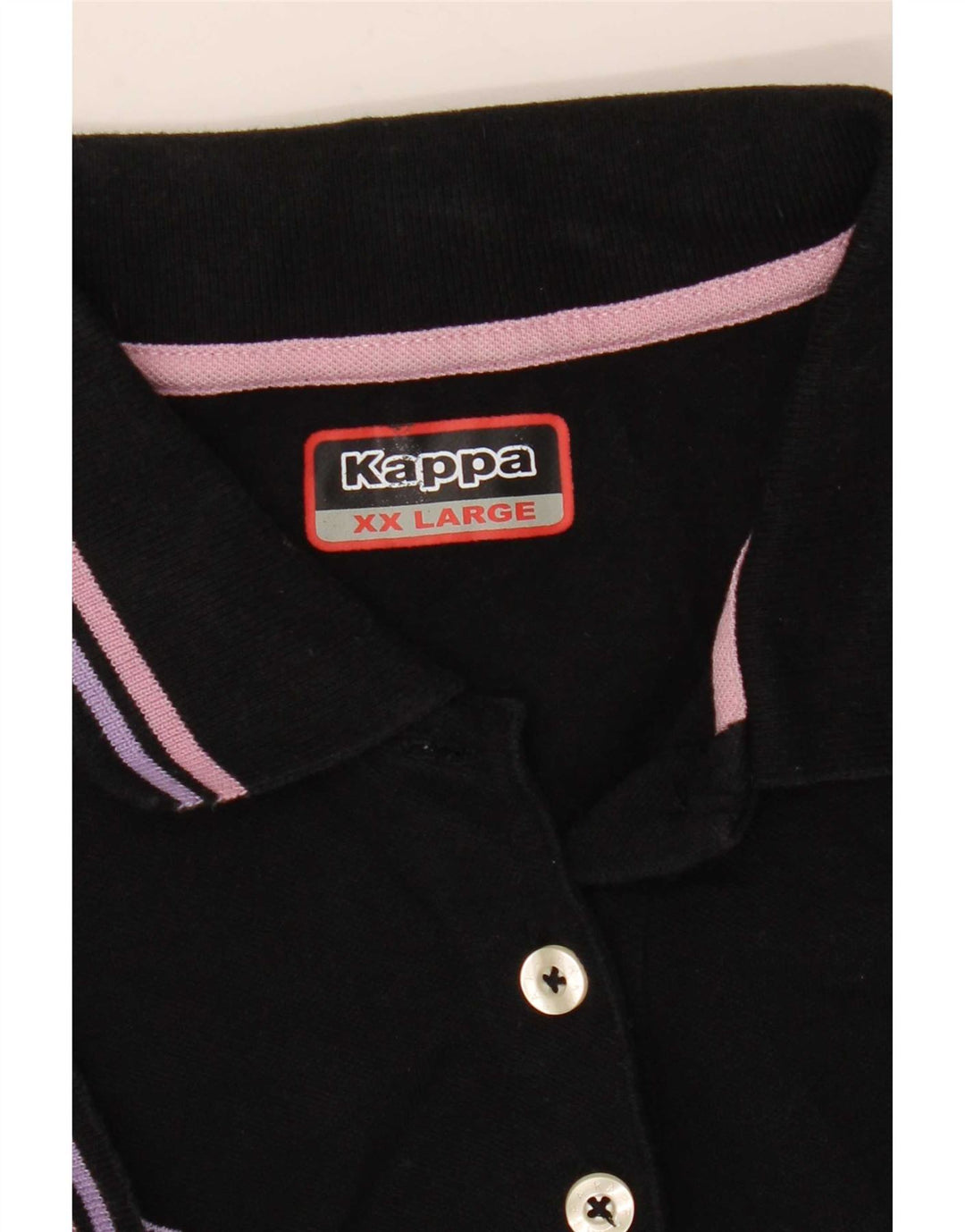 Damska koszulka polo Kappa UK 20 2XL czarna