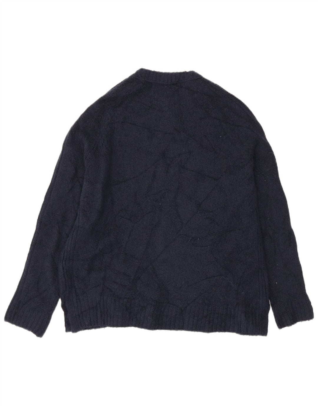 Sweter damski Marks & Spencer z okrągłym dekoltem, UK 14, średni granatowy
