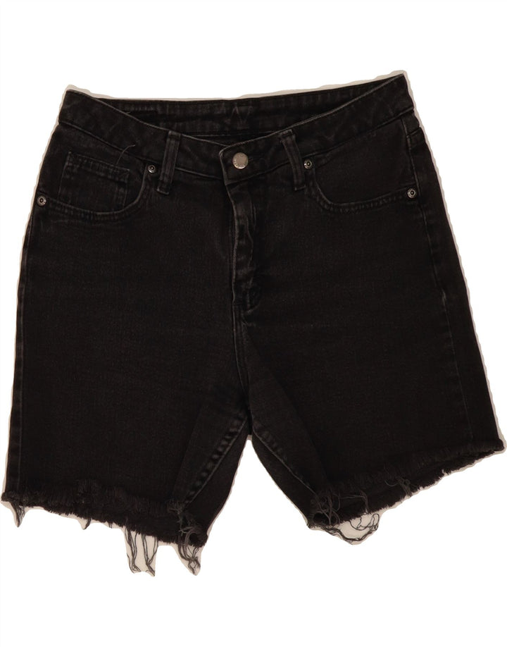 LEE Womens Denim Shorts US 8 Medium W30  Grey Cotton Vintage Lee and Second-Hand Lee from Messina Hembry 