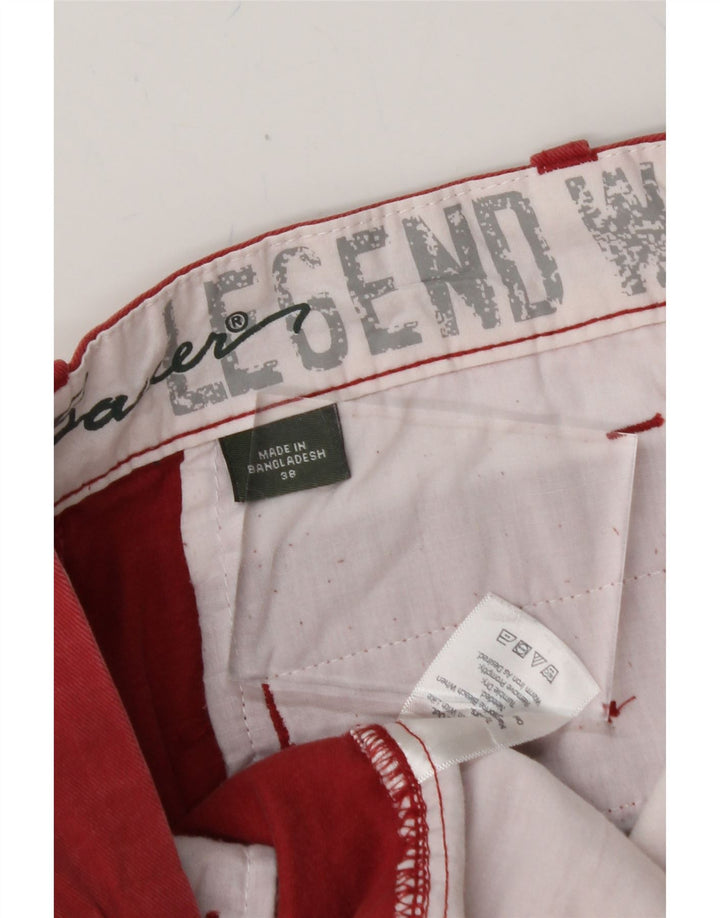 EDDIE BAUER Mens Chino Shorts W38 XL Red Cotton Vintage Eddie Bauer and Second-Hand Eddie Bauer from Messina Hembry 