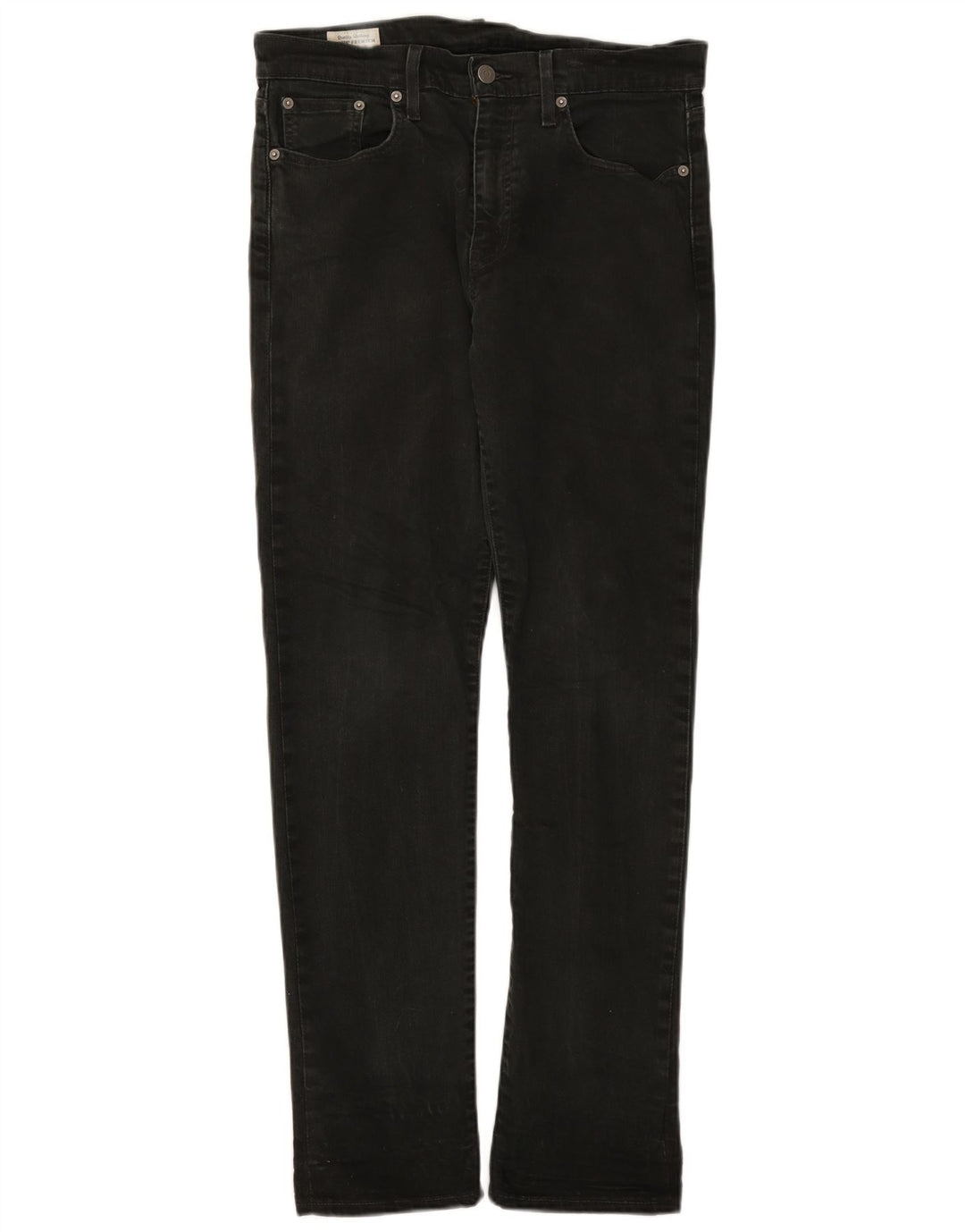 Męskie jeansy slim fit Levi's W30 L32 Czarna bawełna