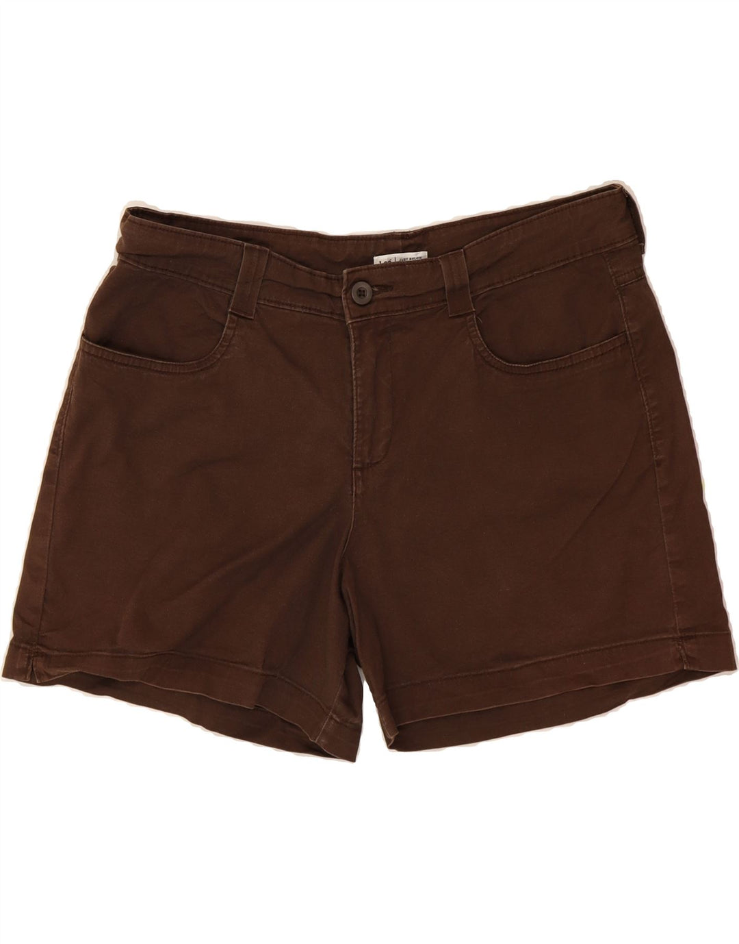 LEE Womens Casual Shorts US 12 Large W34  Brown Cotton Vintage Lee and Second-Hand Lee from Messina Hembry 