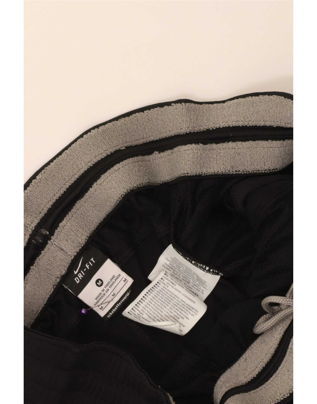 Męskie spodenki sportowe Nike Dri Fit, średni czarny poliester