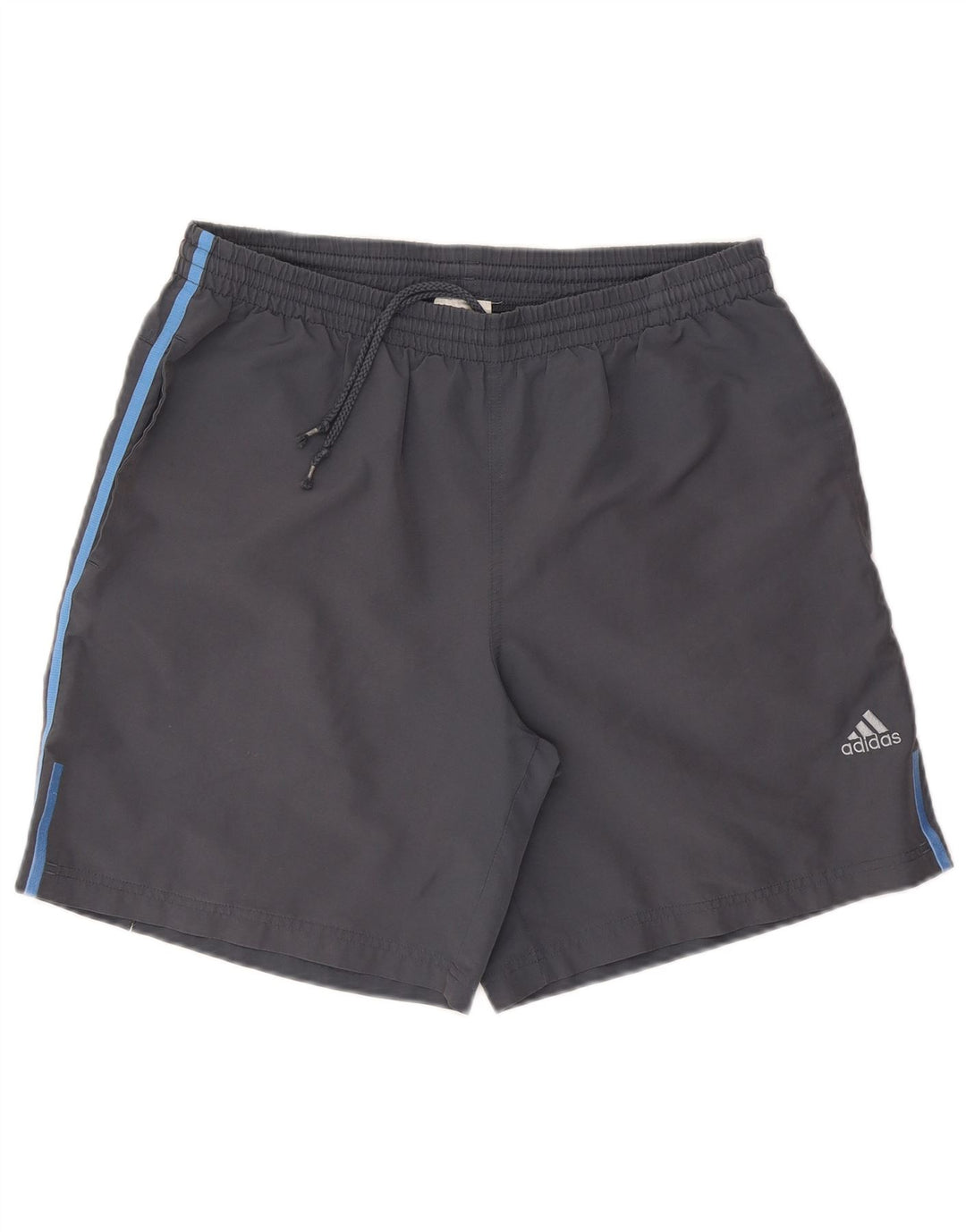 Męskie spodenki sportowe Adidas, duże, szare, poliestrowe