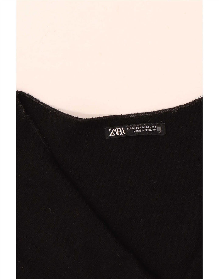 Kamizelka damska Zara UK 12, średnia czarna