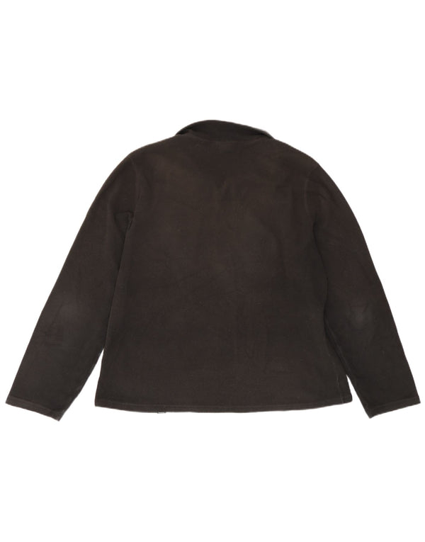 Damski sweter polarowy The North Face z zamkiem błyskawicznym, UK 18 XL, czarny poliester