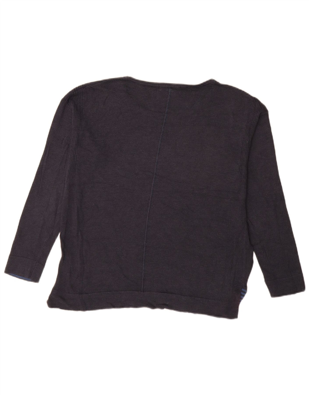 WHITE STUFF Damski sweter z dekoltem w łódkę UK 10, mały, granatowy