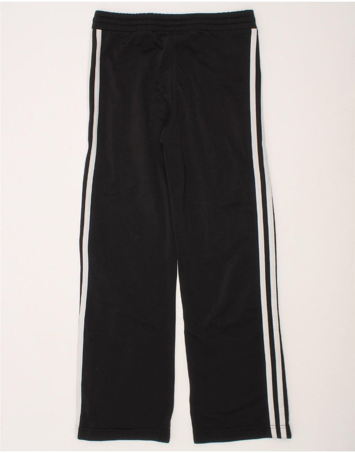 ADIDAS Girls Tracksuit Trousers 9-10 Years  Black Polyester Vintage Adidas and Second-Hand Adidas from Messina Hembry 