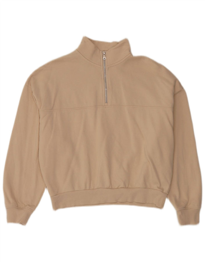 Marks & Spencer Damska bluza oversize UK 10, mała, beżowa