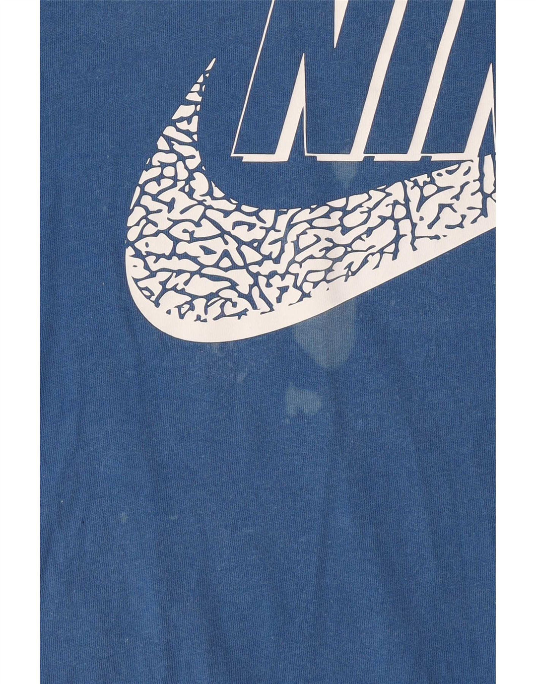 Męski T-shirt Nike z grafiką Top XS, niebieska, bawełniana