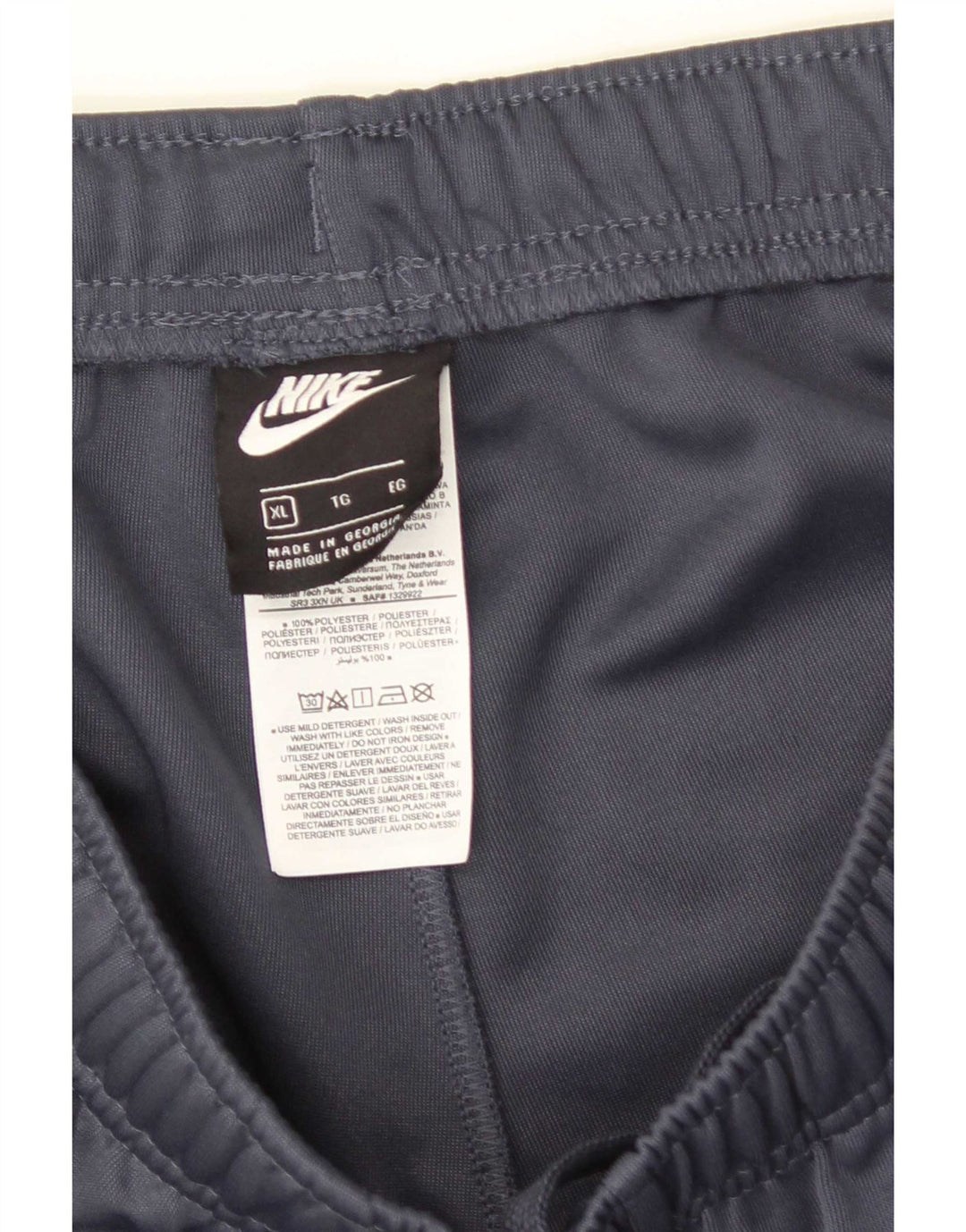 Męskie spodenki sportowe Nike XL, szary, poliester