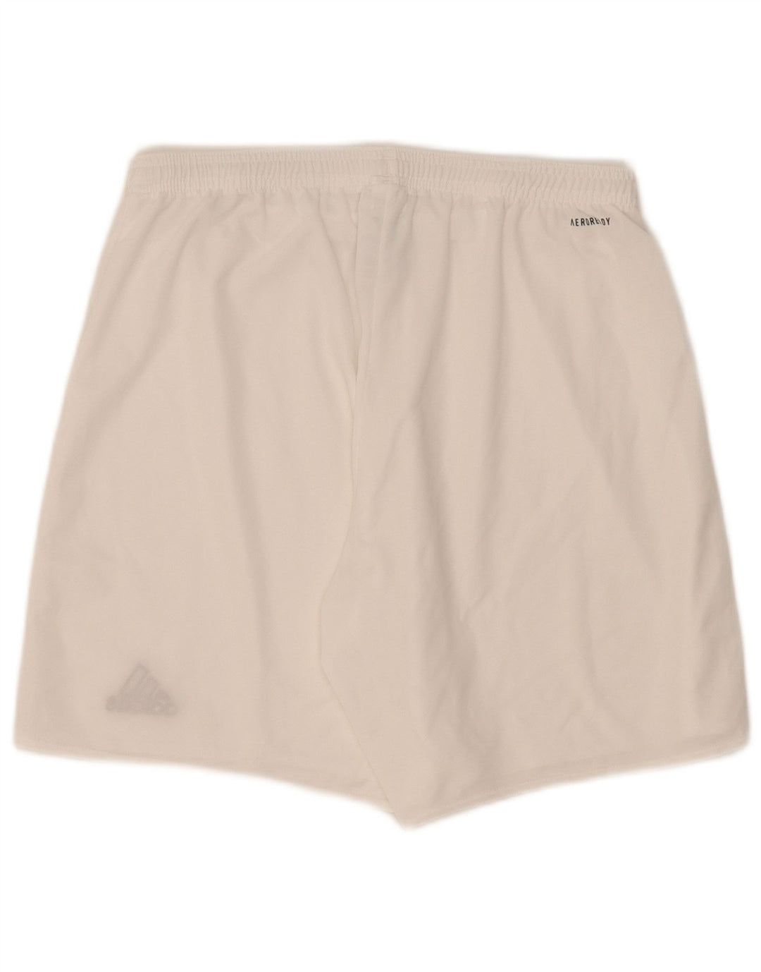 Męskie spodenki sportowe Adidas, duże, białe, poliestrowe