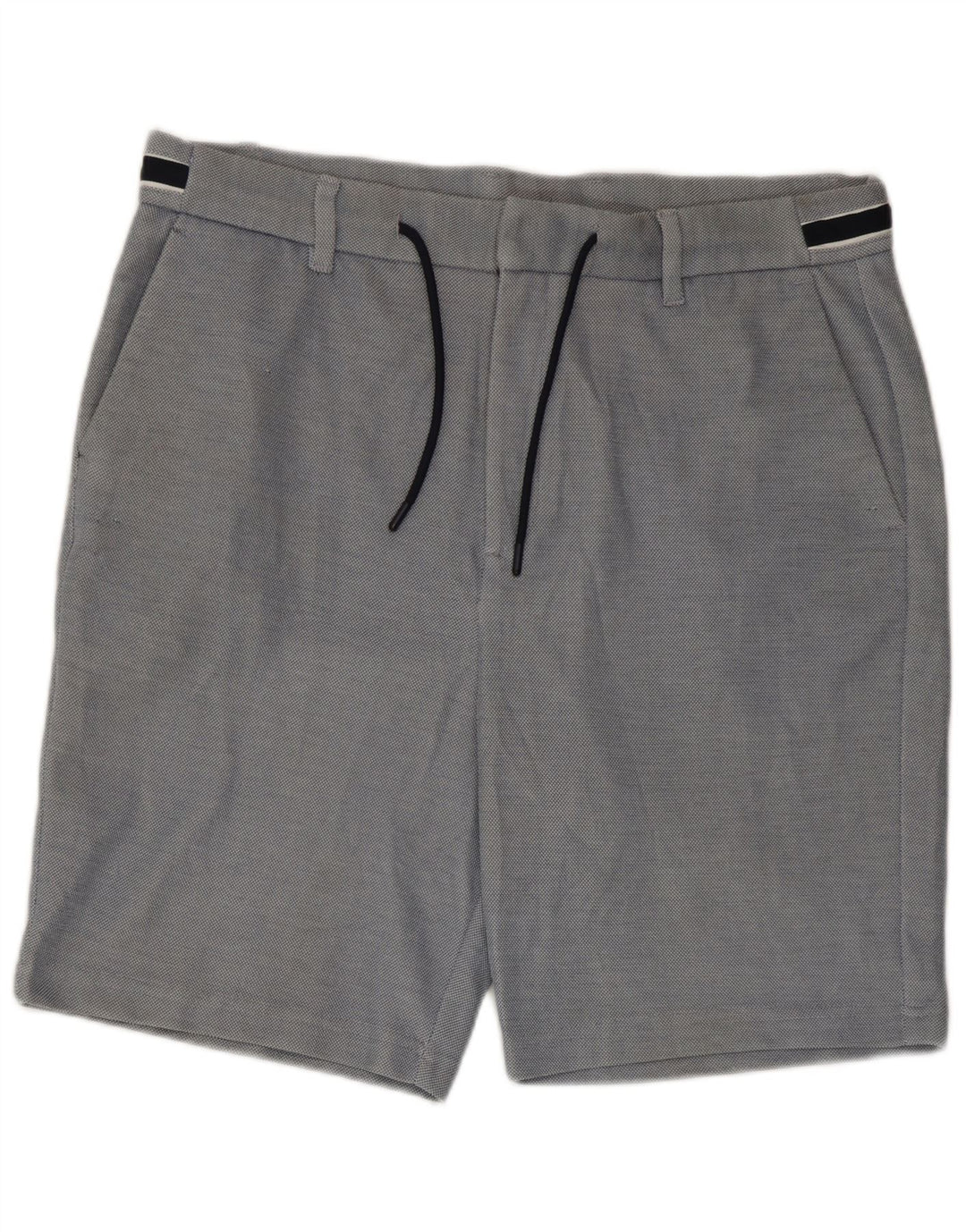 Męskie spodenki chino Zara XL W38 Niebieski poliester