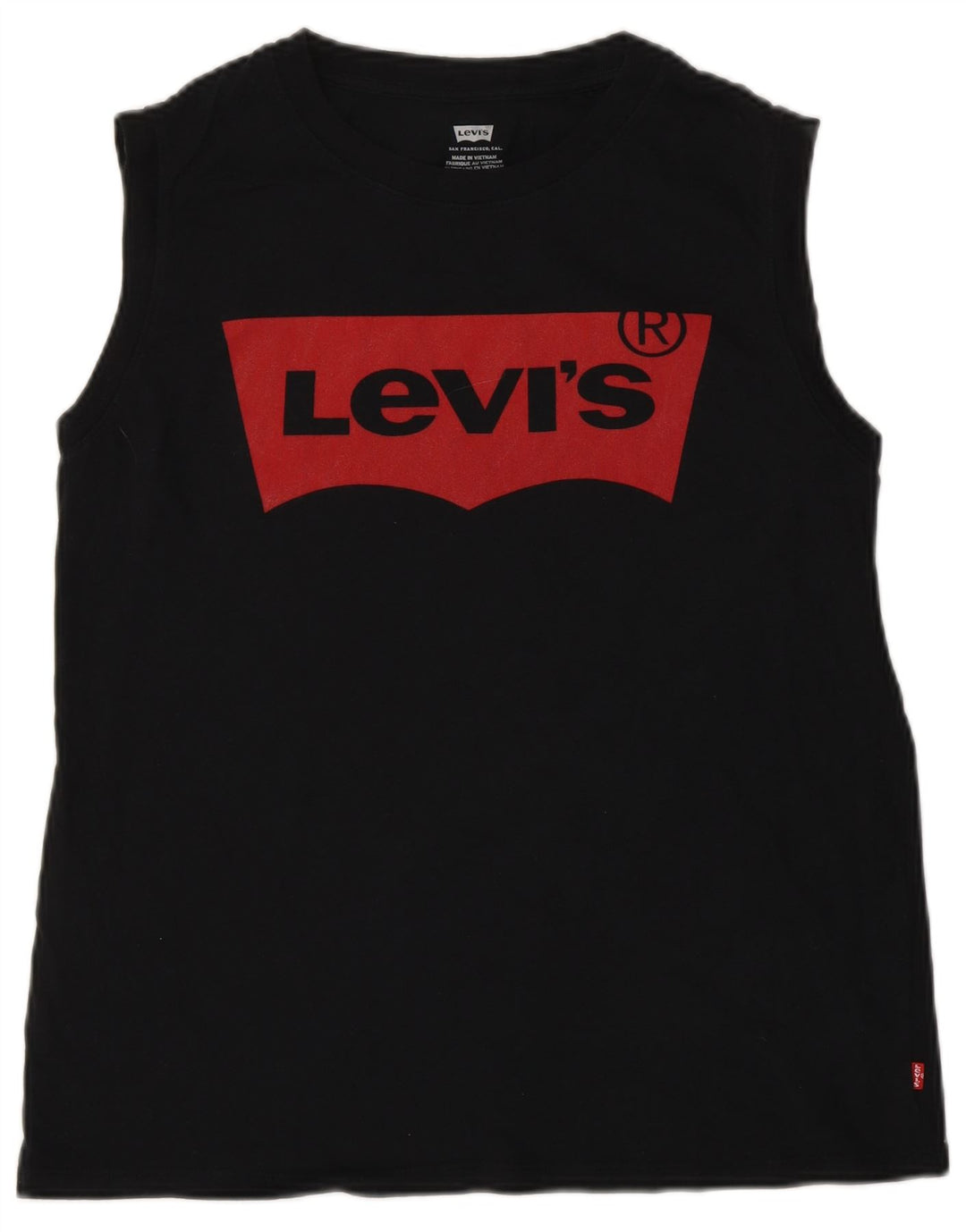 Damska kamizelka graficzna LEVI'S Top UK 10 Small Black
