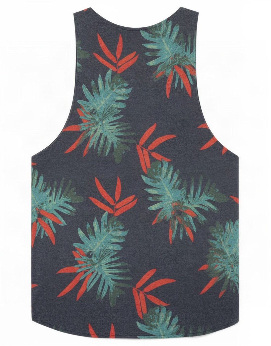 Męska kamizelka Jack & Jones, mała, granatowa, w kwiaty
