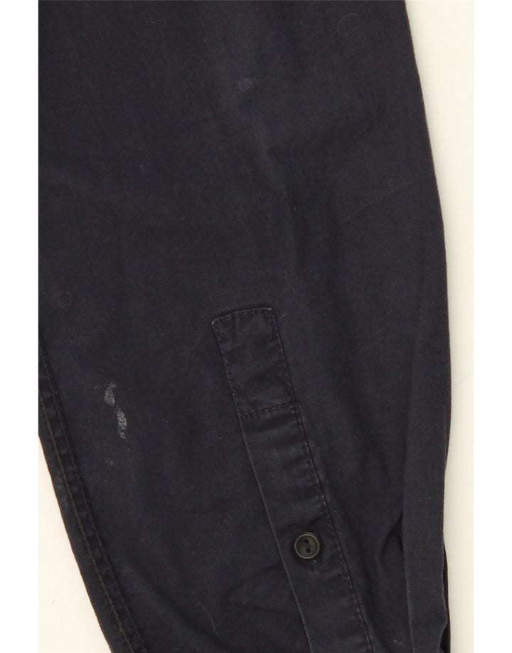 LEVI'S Mens Shirt Medium Navy Blue Cotton Vintage Levi's and Second-Hand Levi's from Messina Hembry 