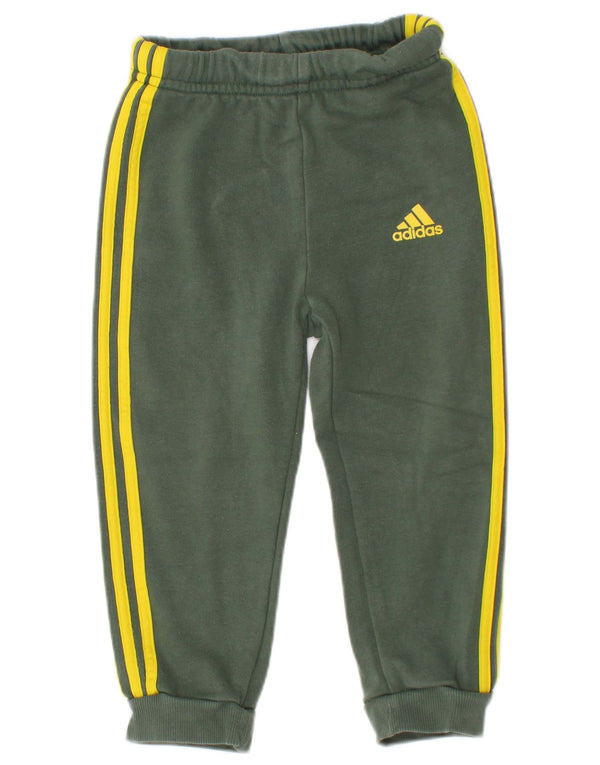 Spodnie dresowe Adidas Baby Boys Joggers 18-24 miesięcy, zielona bawełna