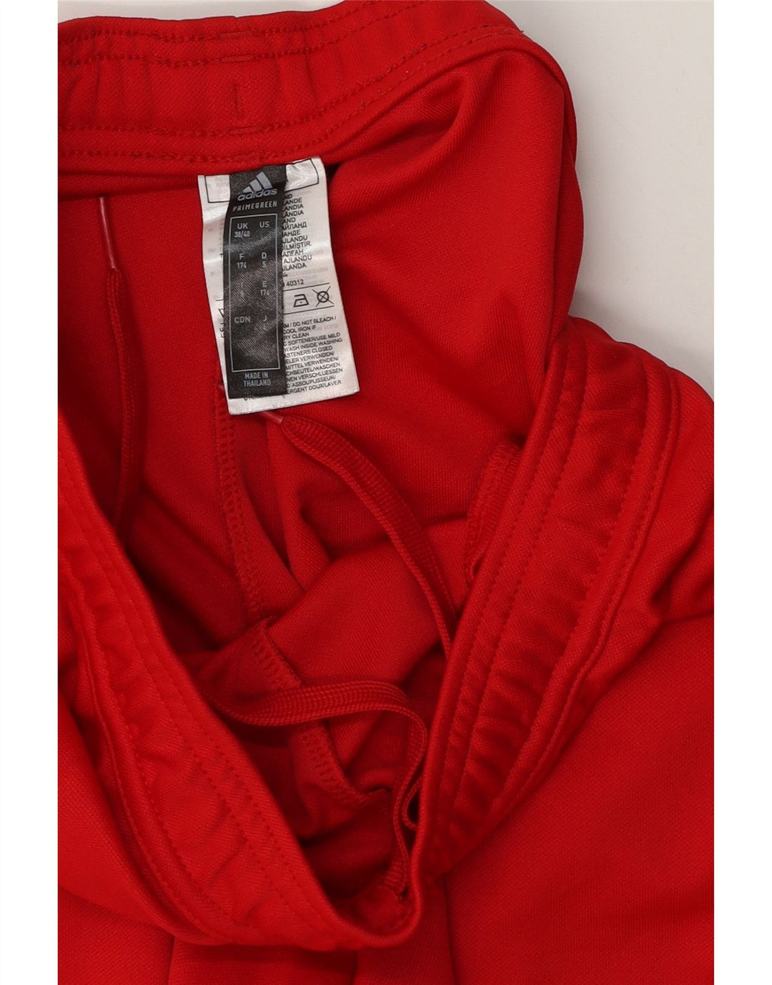 Męskie spodnie dresowe Adidas Aeroready UK 38/40 Średni czerwony poliester