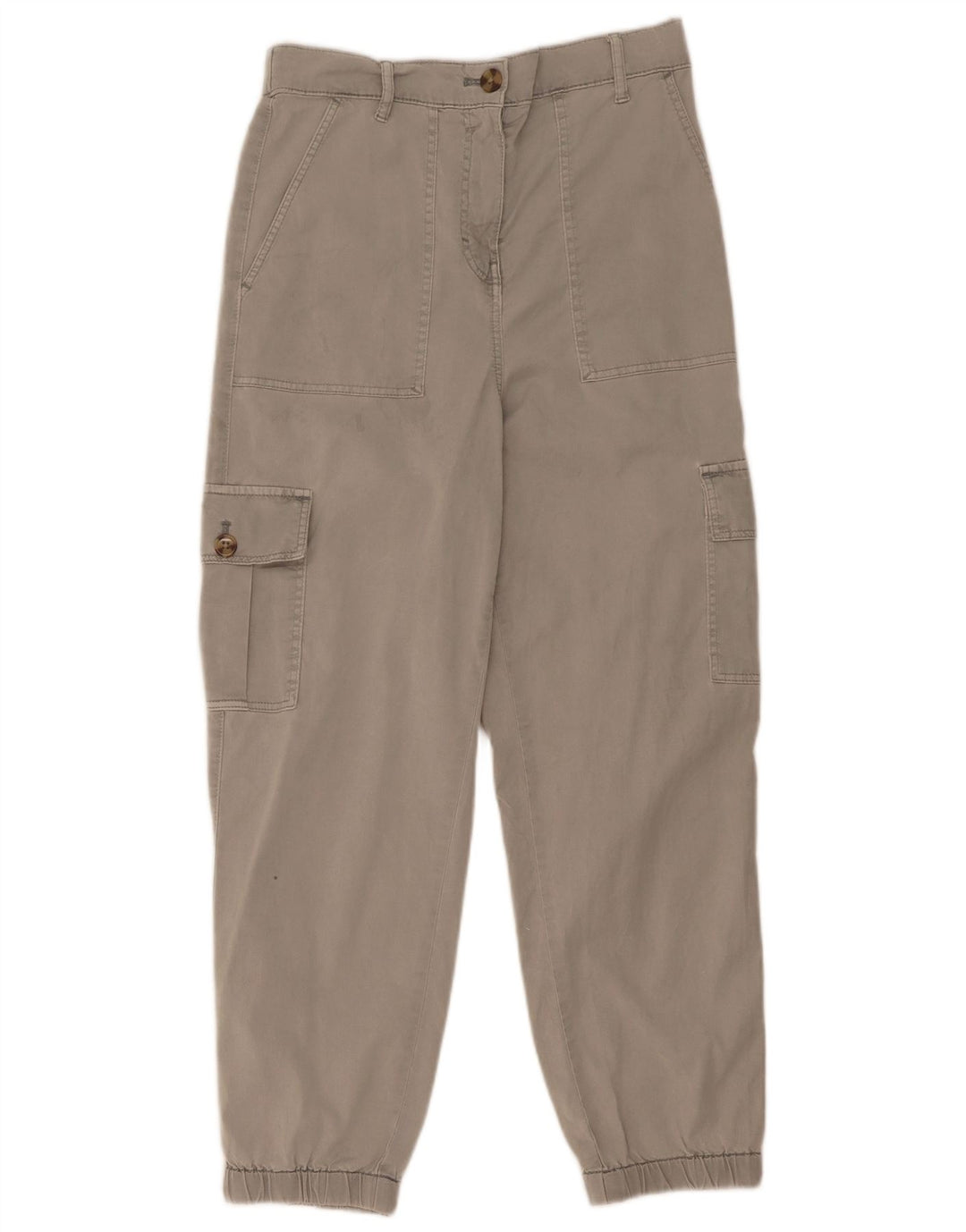 Spodnie damskie Marks & Spencer Joggers Cargo UK 8 Small W26 L25 Szare