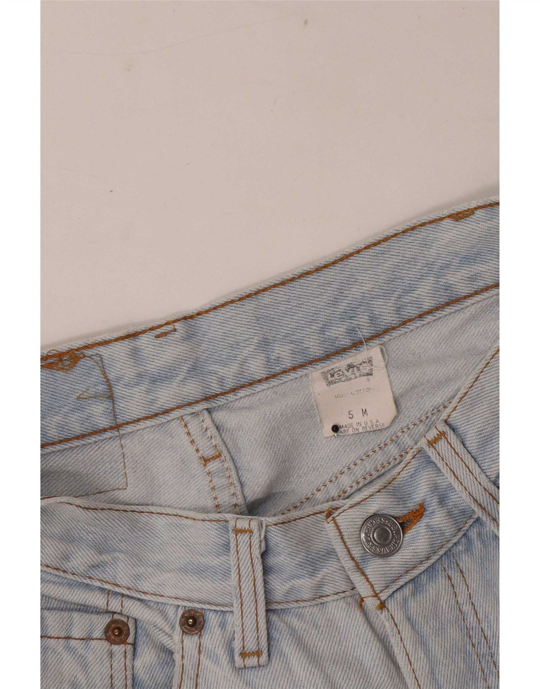 Damskie jeansy zwężane Levi's US 5 Small W28 L29 Niebieskie bawełniane